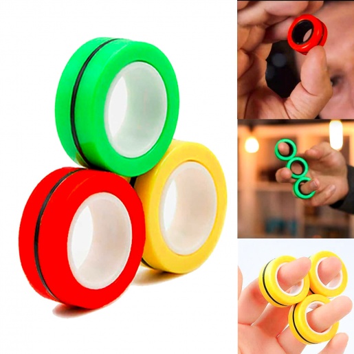 Магнитные кольца, (спинер-антистресс) Magnetic Ring