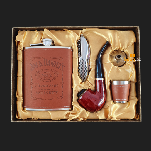 Подарочный набор с флягой Jack Daniel's 