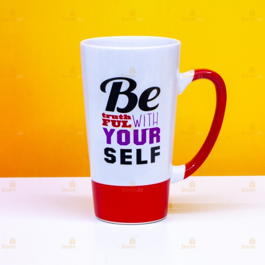 Позитивная кружка «Be truth ful with your self»