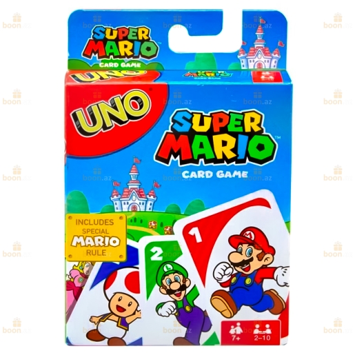 Настольная карточная игра  «UNO Super Mario»