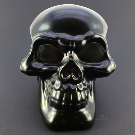 Копилка "Череп" (черный)