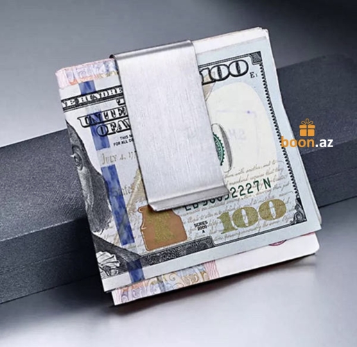 Зажим для денег (серебристый)