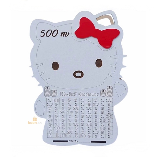 Копилка с цифрами "Hello Kitty"