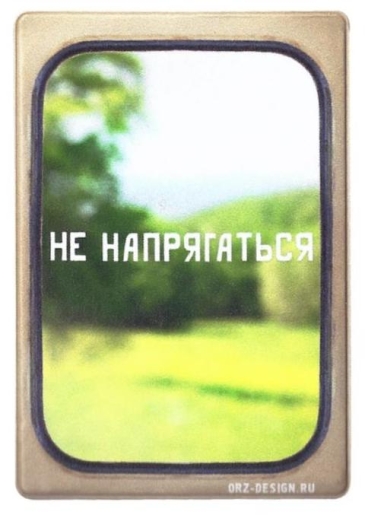 Чехол на проездной «Не напрягаться»