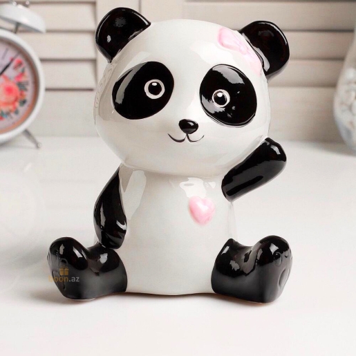 Копилка "Модная Панда" 17см