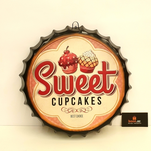 Металические картины в виде крышкиb sweet