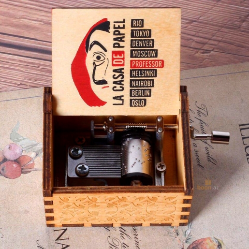 Музыкальная шкатулка "Бумажный дом" La Casa de Papel music box