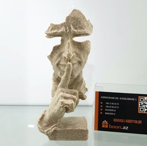 Сувенир "Секрет мини" (Безмолвие) белый