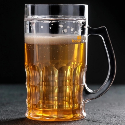 Бокал охлаждающий напитки «Ледяное пиво»