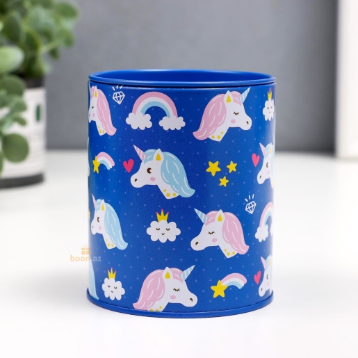 Металическая копилка "Единорог"