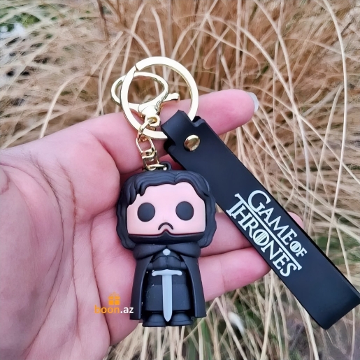 Джон Сноу брелок (Jon Snow Keychain) Game of Thrones