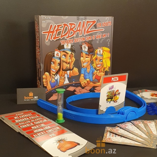 Настольная игра "Hedbanz for Adults" Угадай, кто ты? Ответ на лбу!