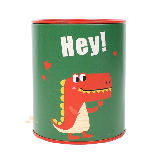 Металическая копилка "Динозаврик"