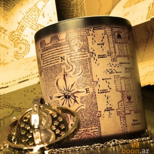 Кружка хамелеон из Гарри Поттера "Карта мародеров"