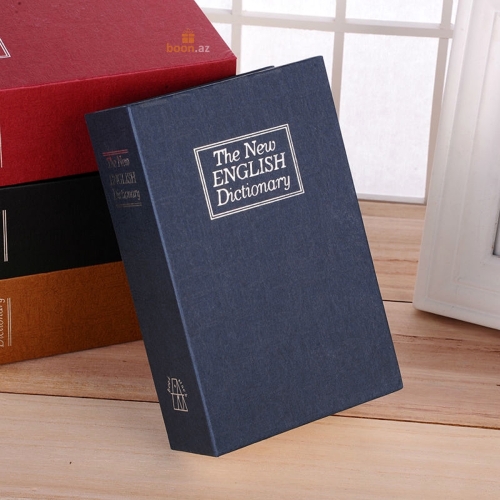 Книга-cейф с ключами "English Dictionary" 24 см (blue)