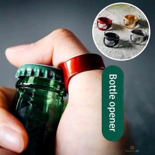 Открывалка для бутылок в форме кольца