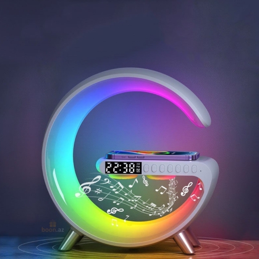 Многофункциональная колонка с беспроводной зарядкой