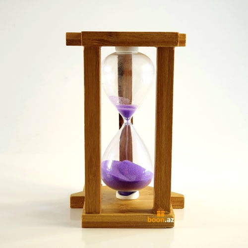 Песочные часы на 1 минуту fiolet
