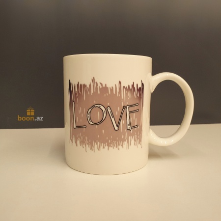 Кружка хамелеон "Love"