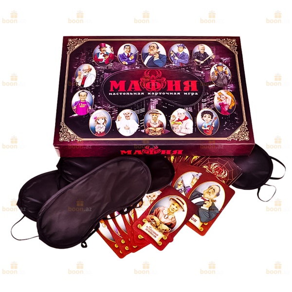 Игра настольная «Мафия» (с масками)