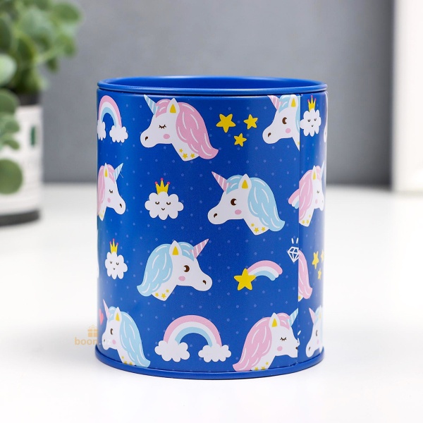 Металическая копилка "Единорог"