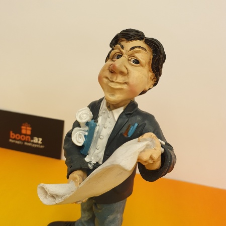 Фигурка - Забавная работа  «Архитектор» . Figure Funny work «Architect» .