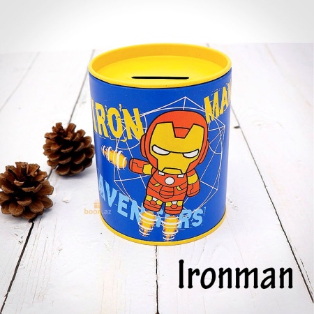 Металические копилки "Супергерои" Железный человек