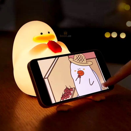 Силиконовый ночник "Утка на отдыхе"