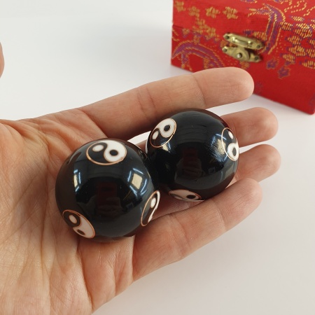 Шарики "Baoding" Инь Ян для снятия стресса 3 см