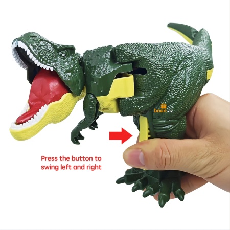 Двигающийся Динозавр пистолет 