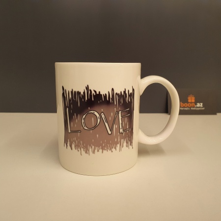 Кружка хамелеон "Love"