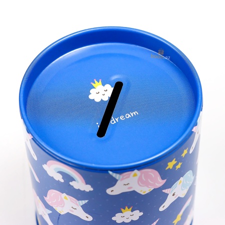 Металическая копилка "Единорог"