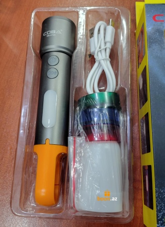 Coba Фонарь Zoom COB USB со светофильтрами CB-X723