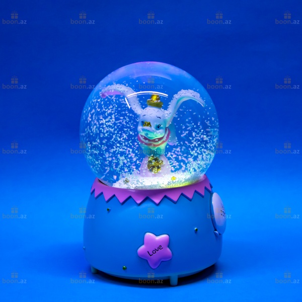 Музыкальный снежный шар «Little Dombo» (LED подсветка)