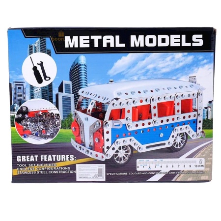 Металический конструктор "Микроавтобус"