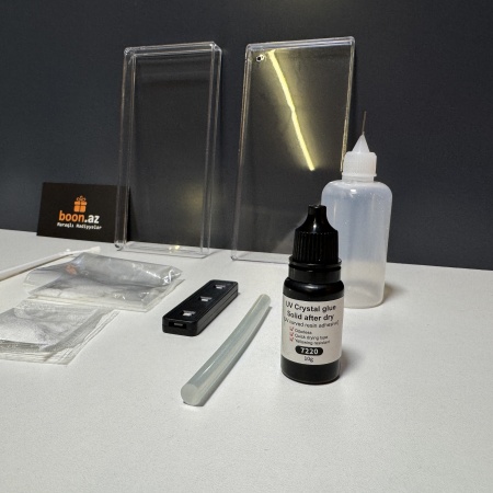 Ночник уличный фонарь в снежную ночь DİY сделай сам 