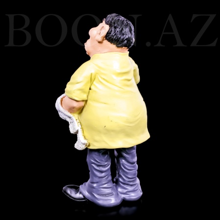Фигурка - Забавная работа  «Брадобрей» . Figure Funny work «Barber» .