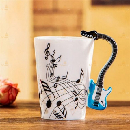 Кружка музыкальные инструменты «Гитара»