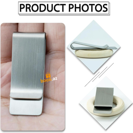 Зажим для денег (серебристый)