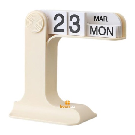 Вечный календарь перекидной (молочный)