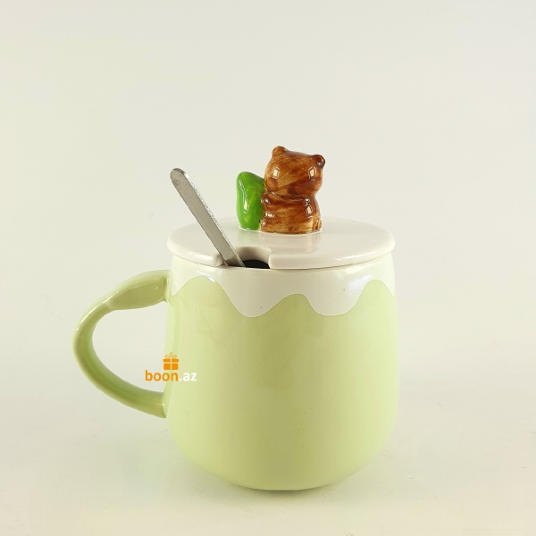 Кружка "Bear and avocado"