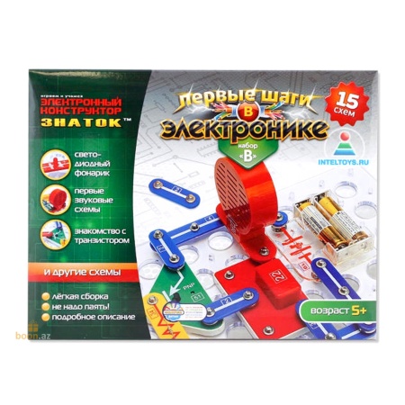 Электронный конструктор "Знаток" (15 схем)