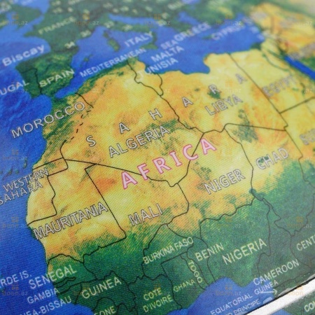 Самовращающийся глобус (на батарейках) , Self-rotating globe (battery powered)