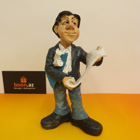 Фигурка - Забавная работа  «Архитектор» . Figure Funny work «Architect» .