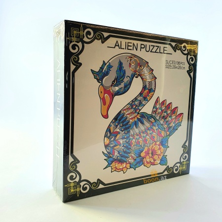 Деревянный пазл-головоломка