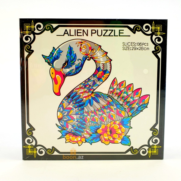 Деревянный пазл-головоломка