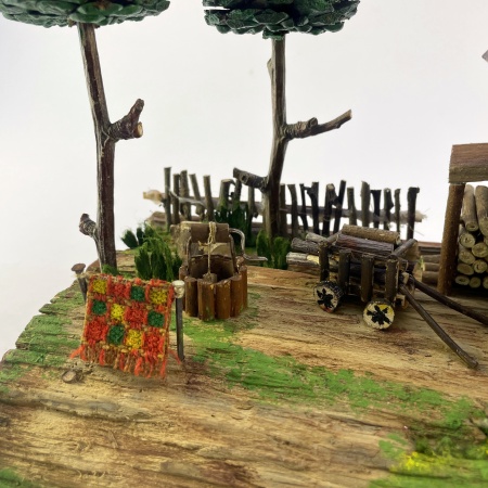 Ручная работа "Домик в лесу"