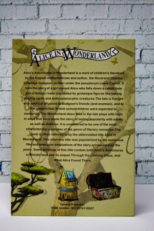 Книга сейф с ключами "Алиса в стране чудес"