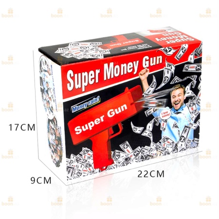 Денежный пистолет "Бабломёт Миллионера".  Toy money gun "Millionaire's Bablomet"