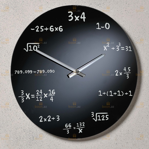 Настенные часы «Учитель математики»